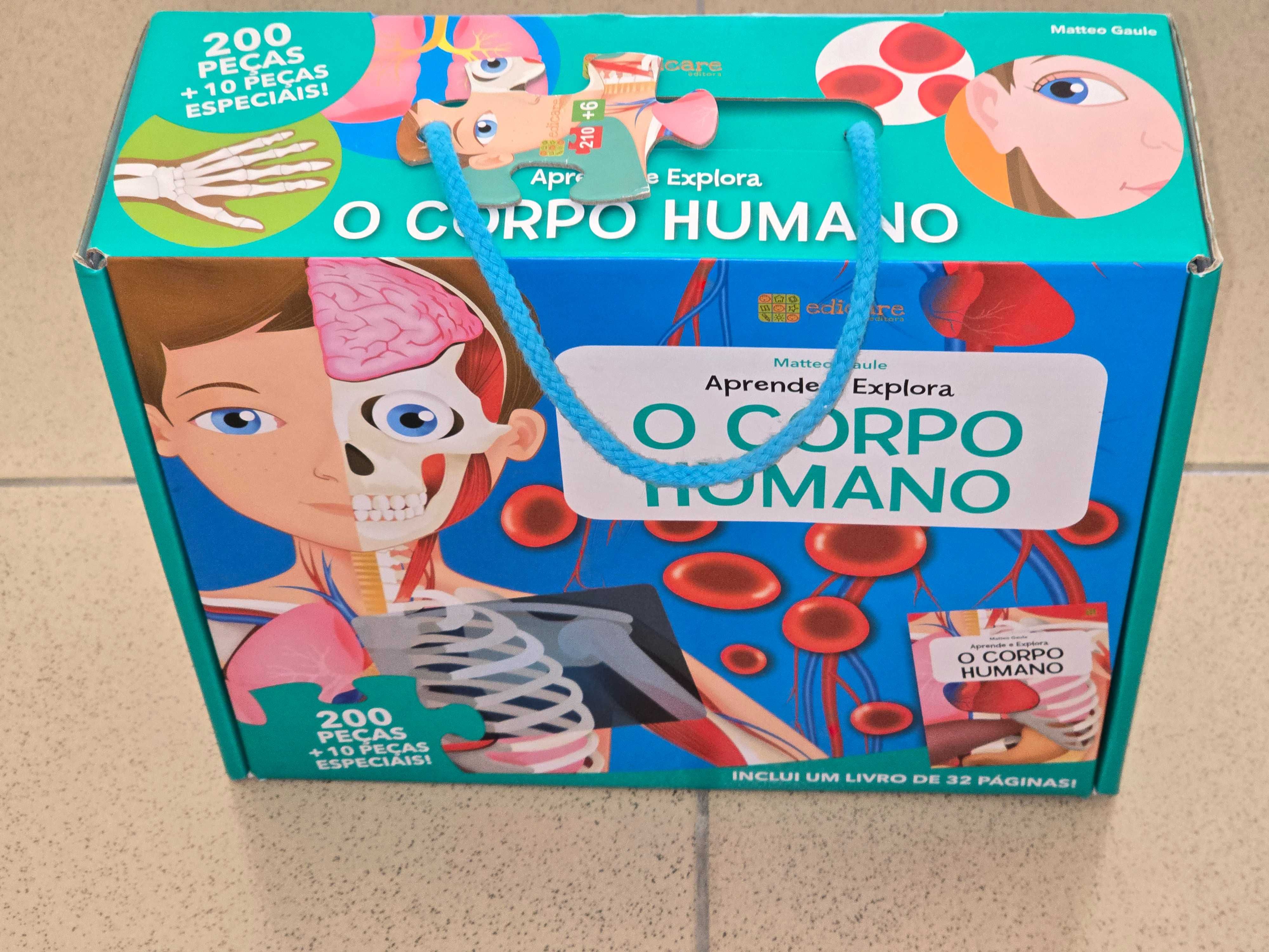 Jogo do Corpo Humano 210 Peças