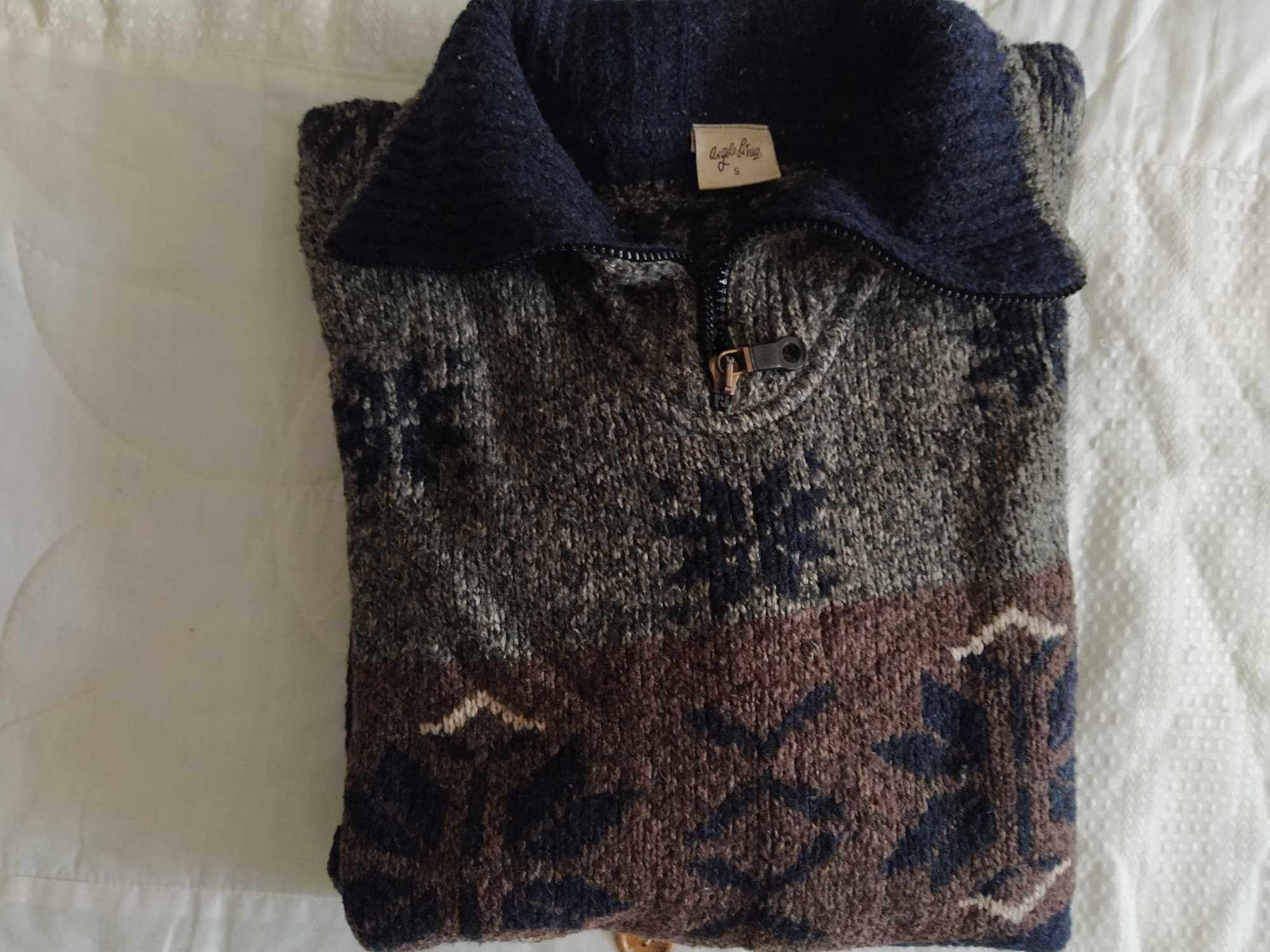 Camisola homem com fecho na gola tamanho L/XL
