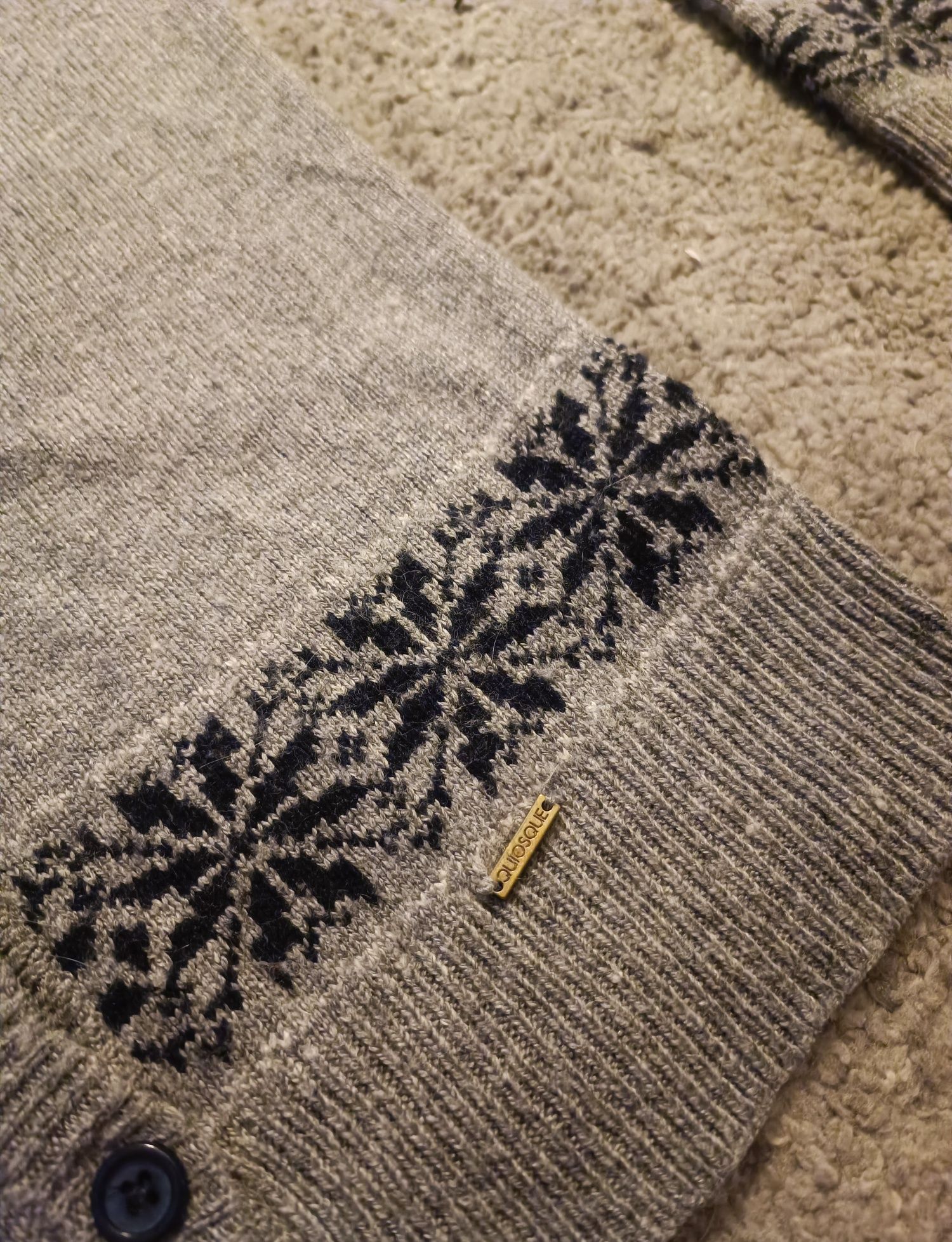 Quiosque sweterek bawełna angora ciepły 38