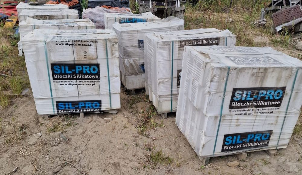 Bloczek silikatowy szerokość 18 i 24