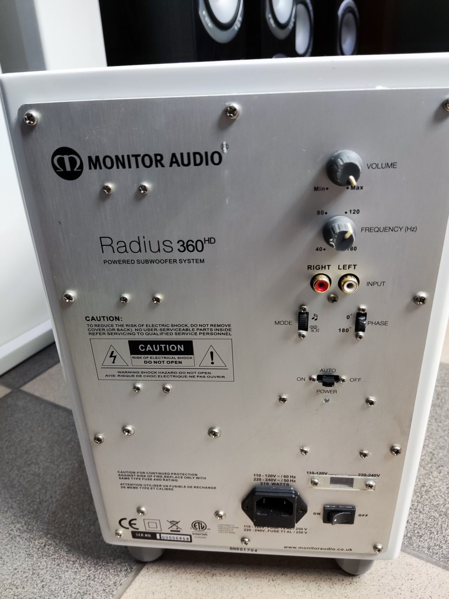 Monitor Audio Radius 270 zestaw Home premium.