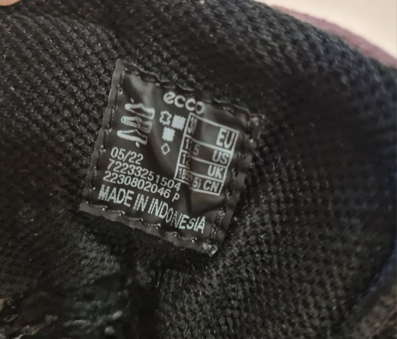 Зимние сапоги ботинки Ecco р.30 натуральная кожа