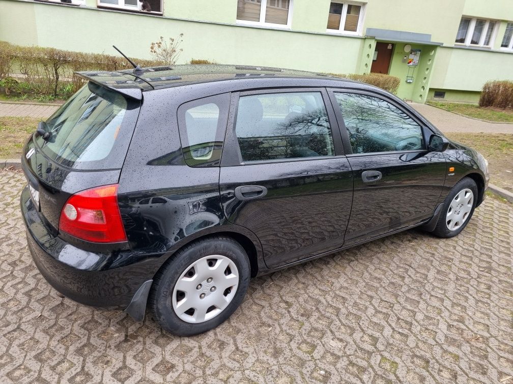 Honda Civic 5 Drzwi 1.6 GAZ Klima Ważne opłaty Polecam!