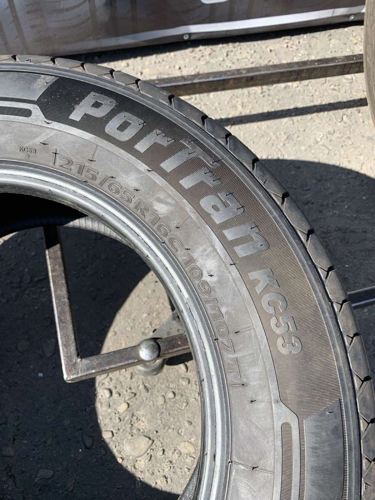 Шини 215/65 R16C  Kumho 2023p літо 8/8,5мм