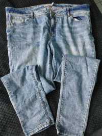 Spodnie jeansowe r 48 Janina do 115 pas