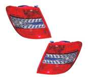 FAROLINS PARA MERCEDES C-CLASS W204 ESTATE KOMBI 07-10 LED