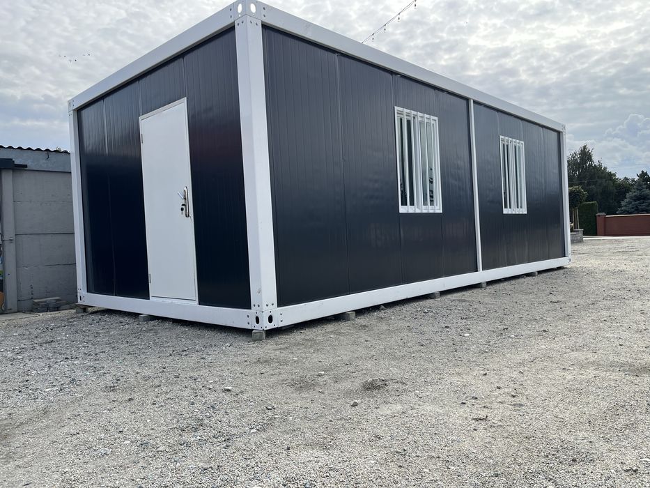 Kontener Biurowy Socjalny Magazynowy Budowlany 8x4m