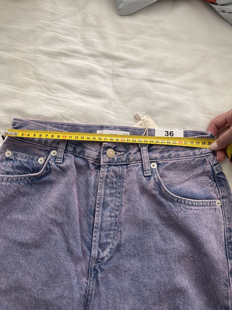 Mango wide leg широкие джинсы размер 36
