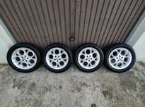 Alufelgi z oponami Alfa Romeo SPEEDLINE 6.5" x 16" 5x98 Opony Dunlop