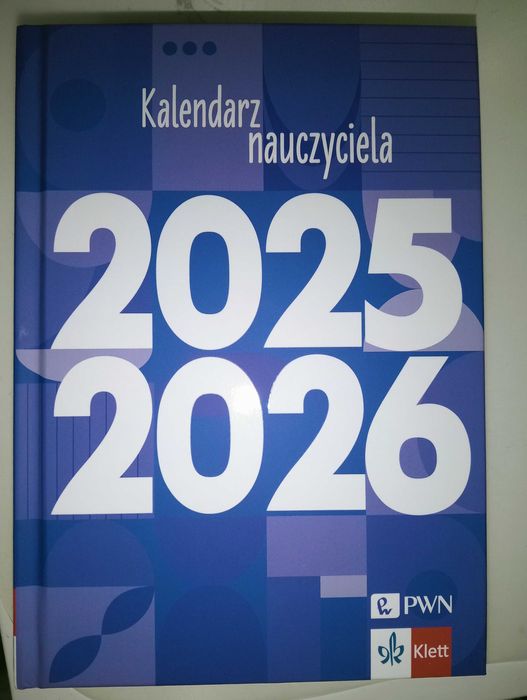 Nowy terminarz kalendarz nauczyciela pedagoga 2025 26