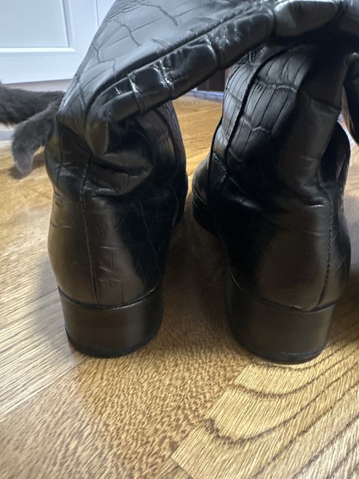 Чоботи  шкіряні жіночі євро зима.