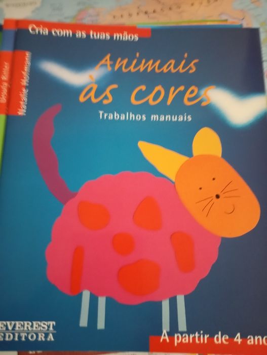 Livros de trabalhos manuais 8 exemplares