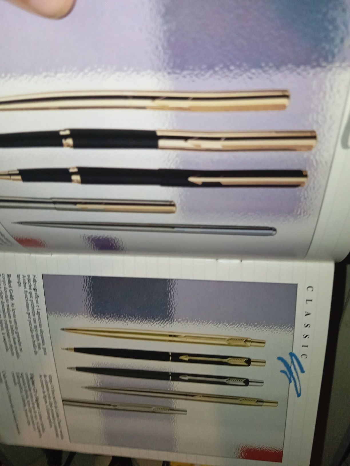 Revista Parker canetas