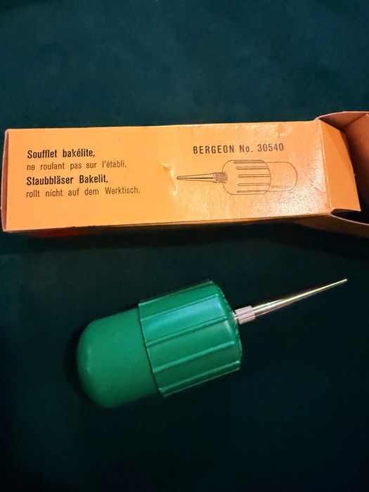 Dmuchawa zegarmistrzowska Bergeon 30540 NOS stan idealny nieużywana