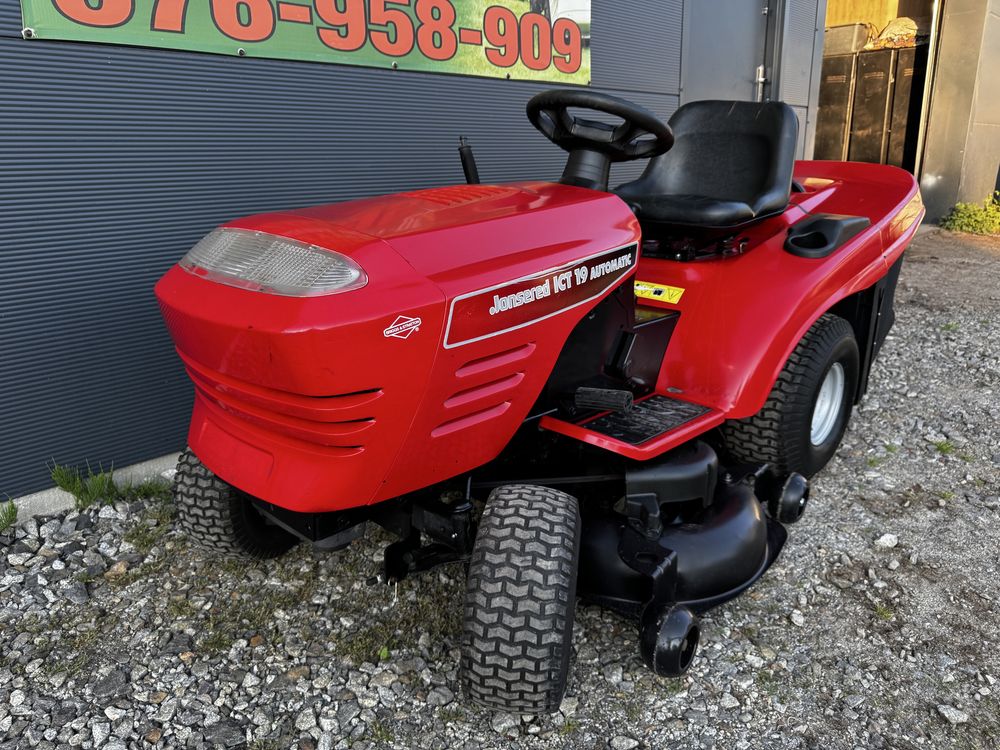Traktorek kosiarka Jonsered Husqvarna 107cm 20 KM 2 cyl BRIGGS Hydro