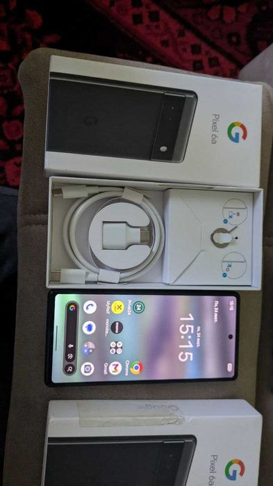 2шт Google Pixel 6a Charcoal 6/128GB