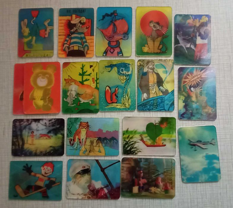 Календарики СССР