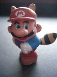 Rara mini figura do jogo Nintendo super Mário Tannoki de 1992