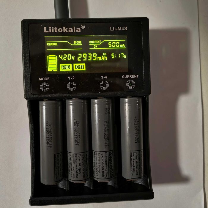 Акумулятор 18650 LG M29 INR18650 2850mAh 6A для повербанків ліхтарів