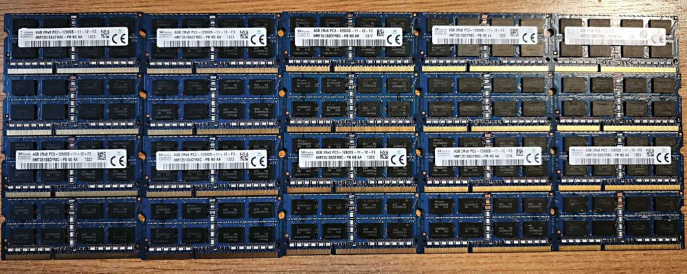 DDR3 SO-DIMM 4GB PC3-12800S-11-12-F3