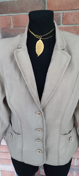 Marynarka, żakiet z lnu roz L/xl