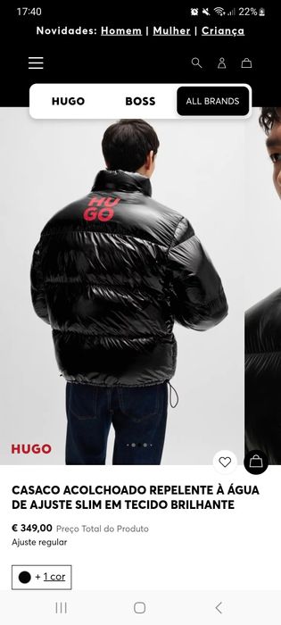 Kispo hugo boss homem