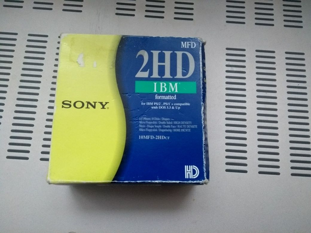 Dyskietki Sony 2HD IBM