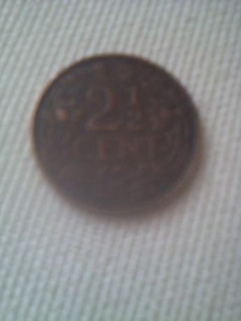 moneta 2 1/2cent nederland 1918r.