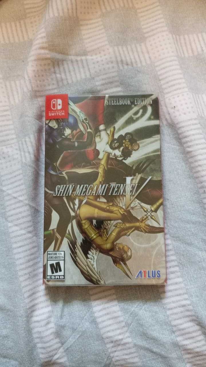 SMT V steelbook edition Nintendo switch