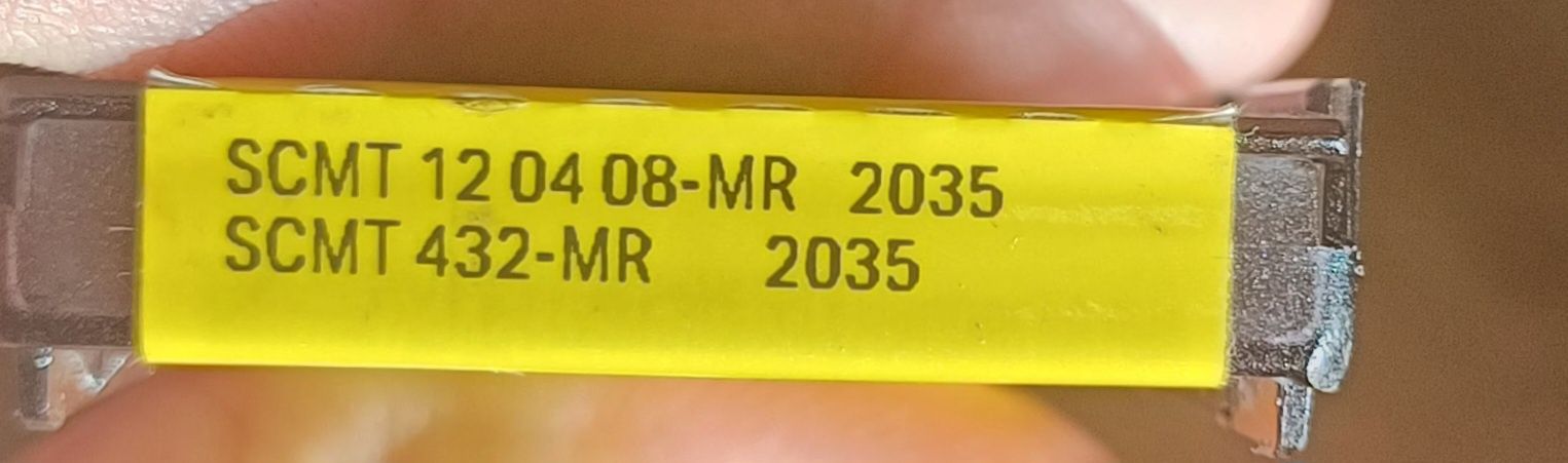 Płytki węglik SCMT 120408- MR 2035 SANDVIK