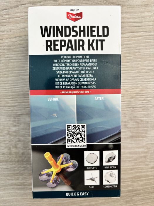Zestaw Naprawczy Do Szyby samochodowej klej