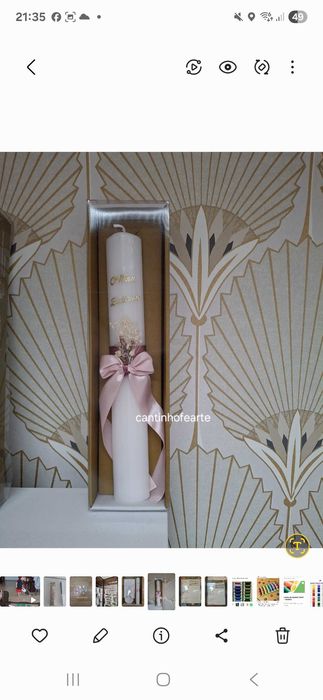 Velas e conjuntos Batismo