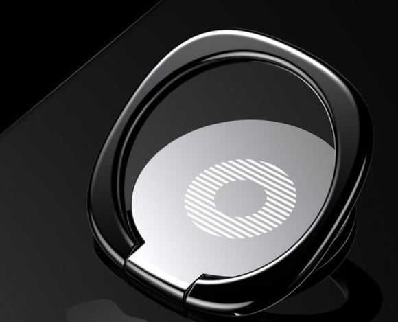 Кільце-тримач Baseus для смартфона, Black (SUMQ-01)