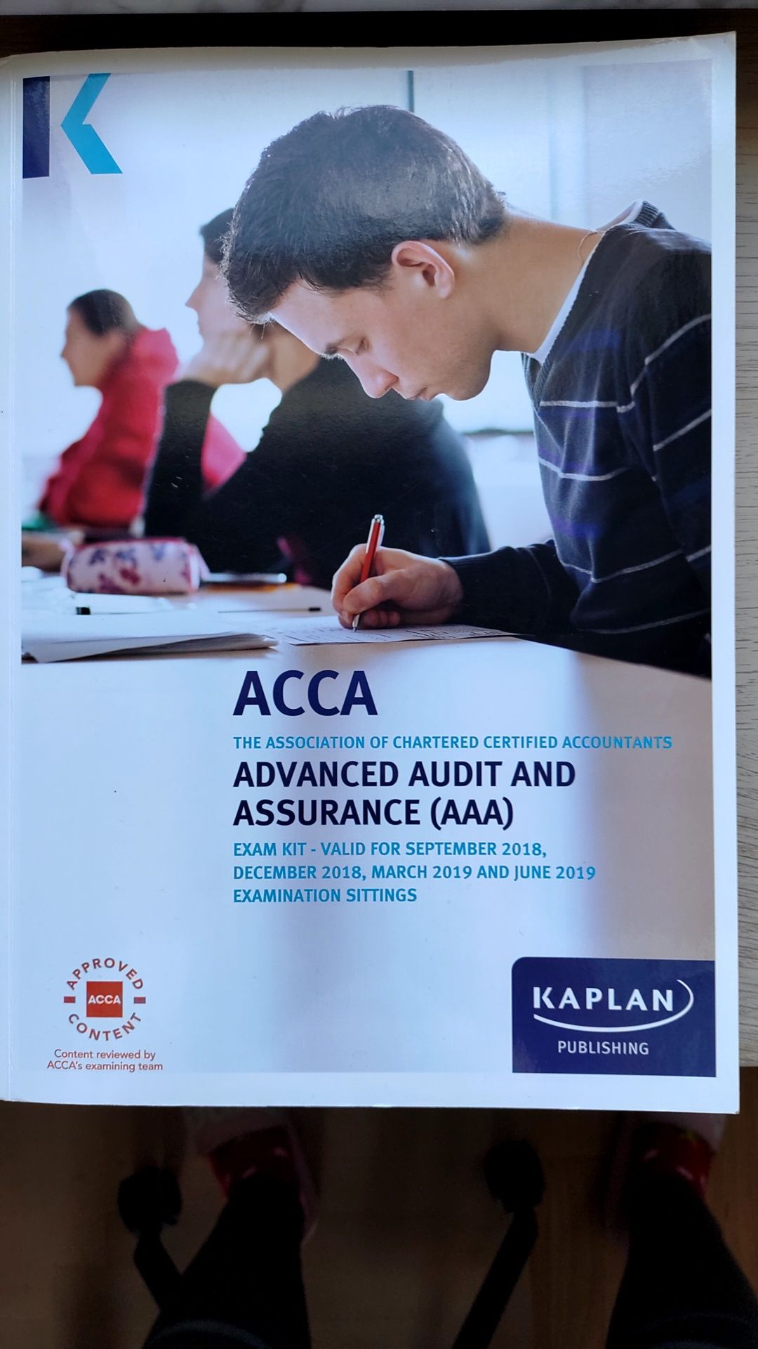 ACCA Advanced Audit and Assurance exam kit, Kaplan 2019