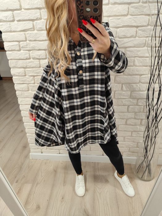 Koszula w krate rozmiar S