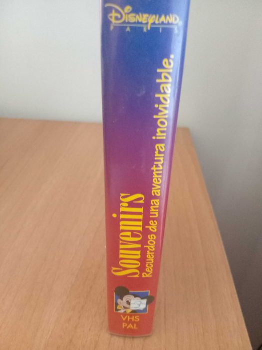 DISNEYLAND PARIS / SOUVENIRS / 1994 /HISTORIA  VHS