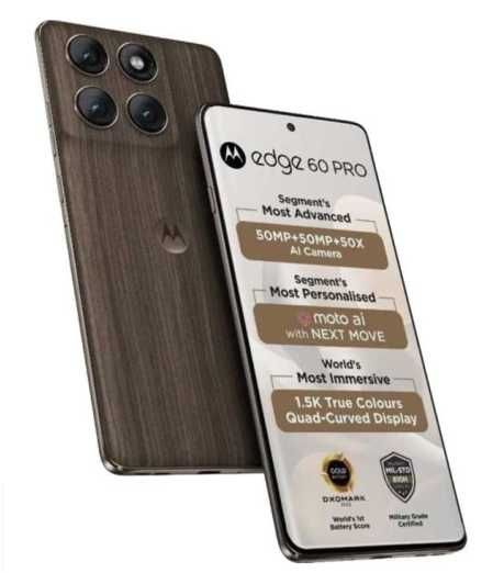 Motorola Edge 60 PRO 12GB 512GB Castanho nogueira NOVO