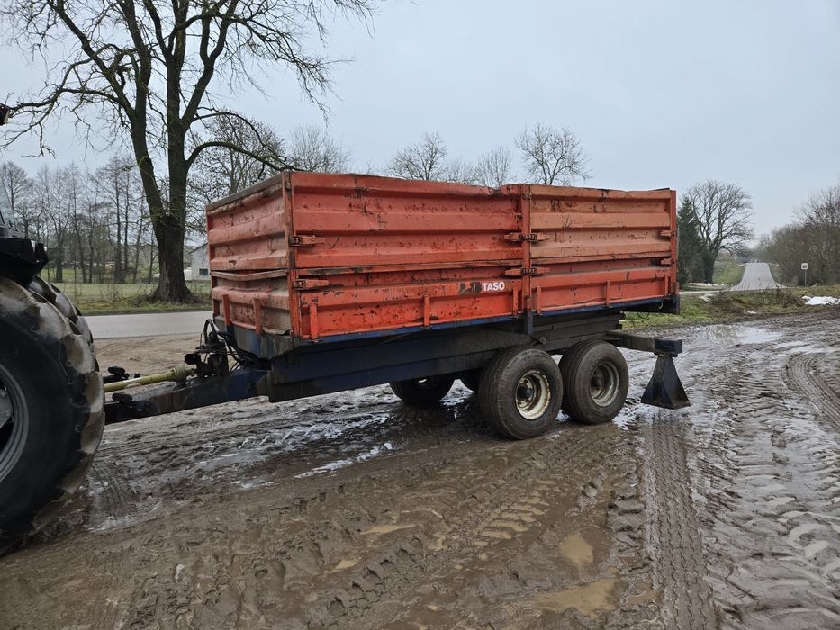 Taso T8 Przyczepa wywrotka 8000kg