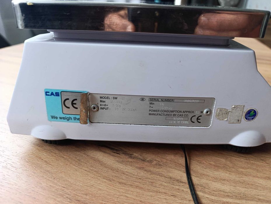 Waga CAS SW do 30 Kg sklepowa elektroniczna