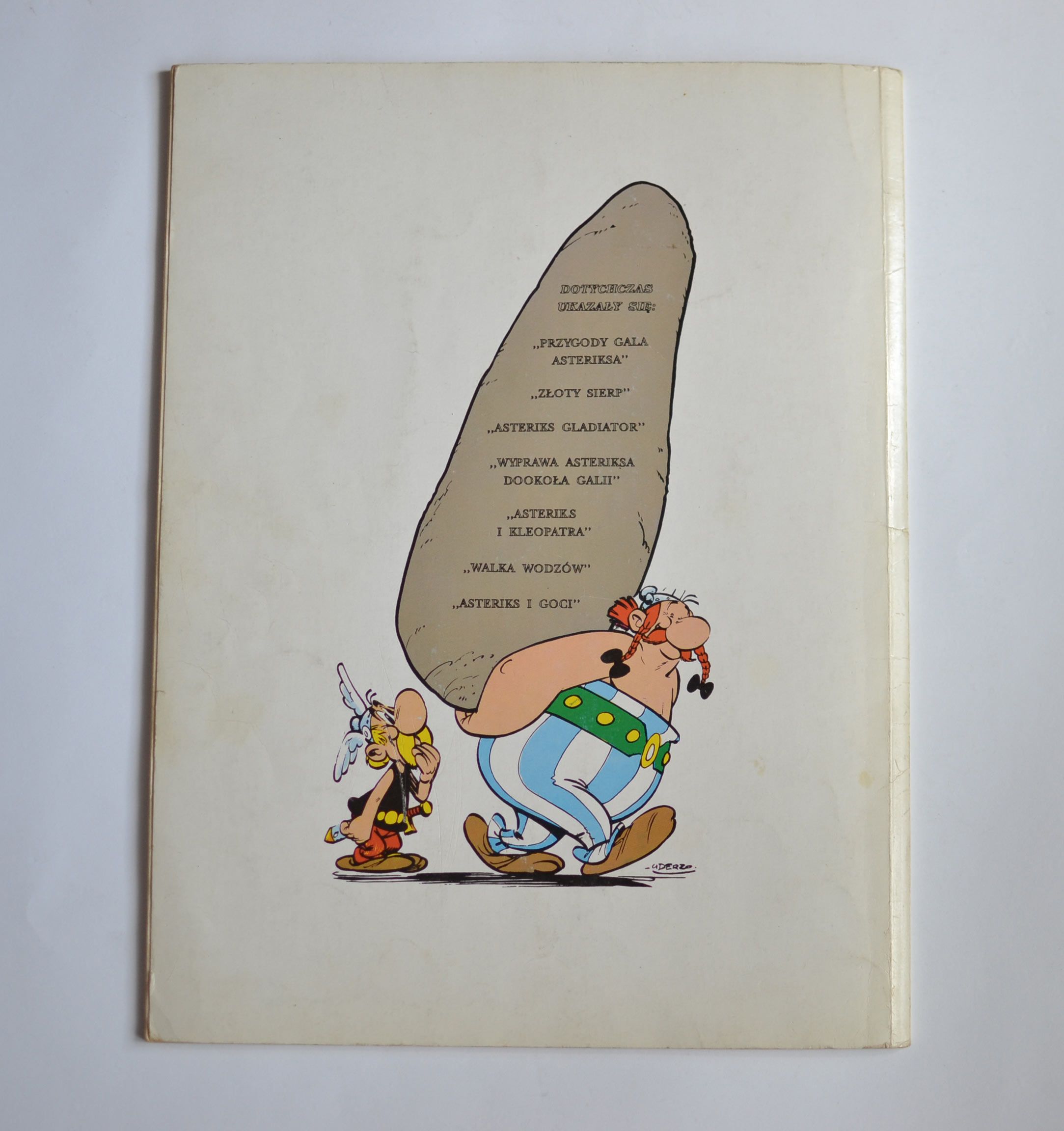 Komiks: Asterix #8 Asteriks u Brytów 1992 Egmont Biała seria