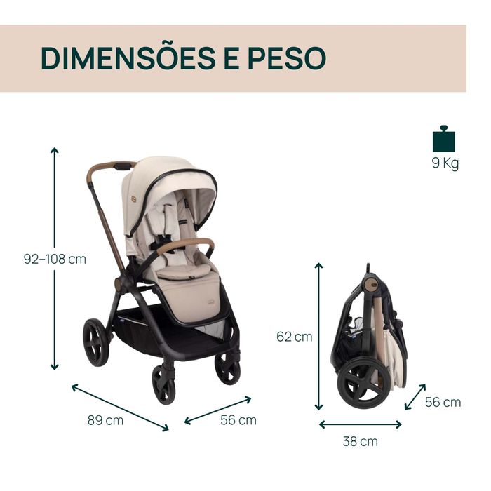 Carrinho Mysa Chicco