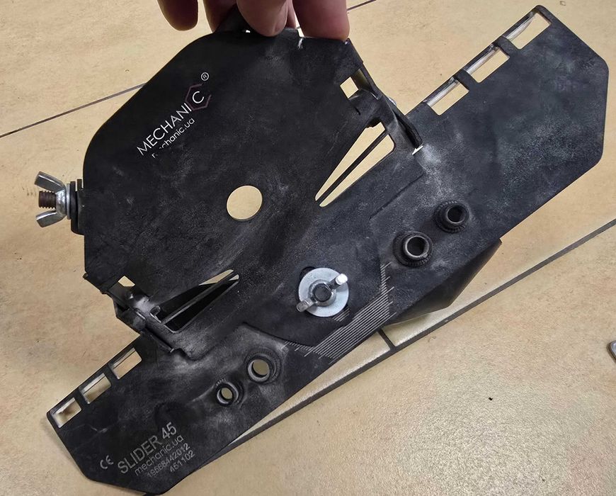 Do ukosowania płytek 45 stopni Mechanic Slider 45 + PIPE 45