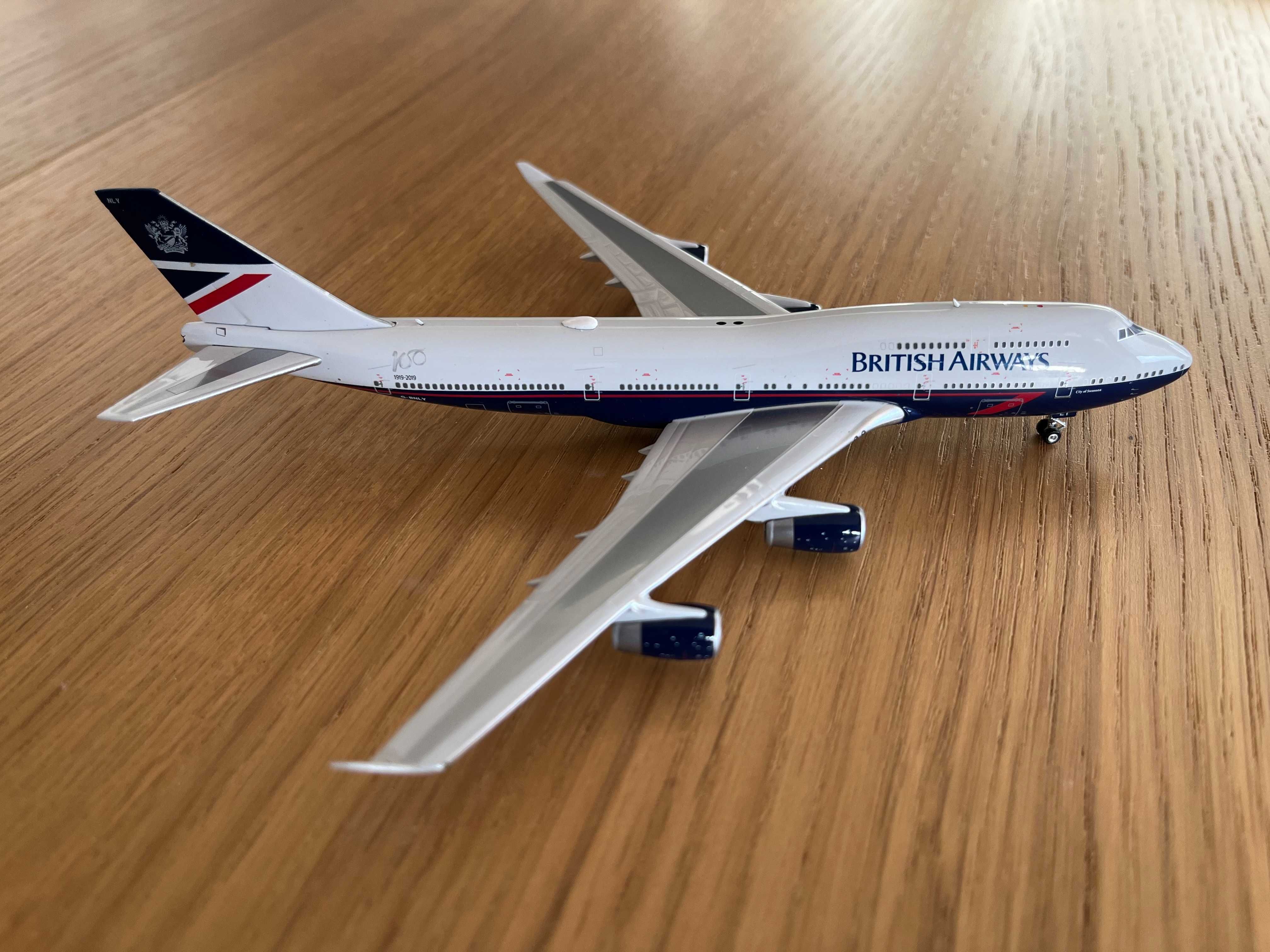 Miniatura British Airways B747