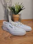 Buty Reebok Club C 85 białe rozmiar 44.5 / 29 cm klasyczne sneakersy
