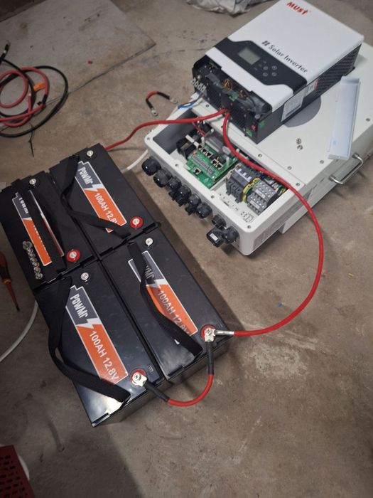 Акумулятор PowMr LiFePO4 12V 1,28кВт/г Київ, безкоштовна доставка