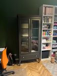 Witryna Ikea drewniana szuflada Edland