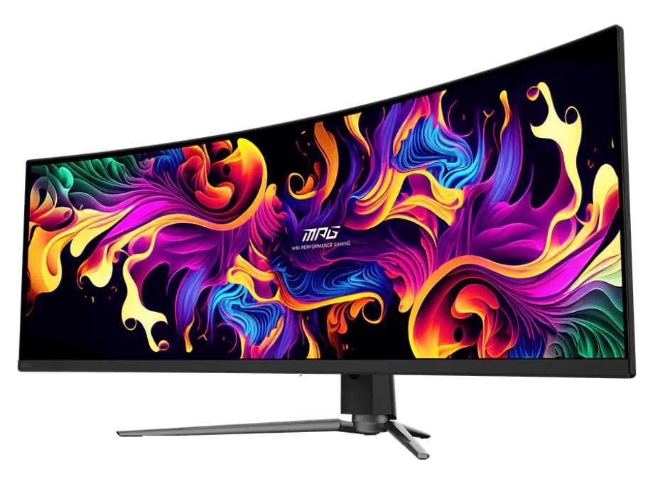 Monitor MSI MPG 491CQP QD-OLED super ultrawide 49 cali 5120x 1440 NOWY
