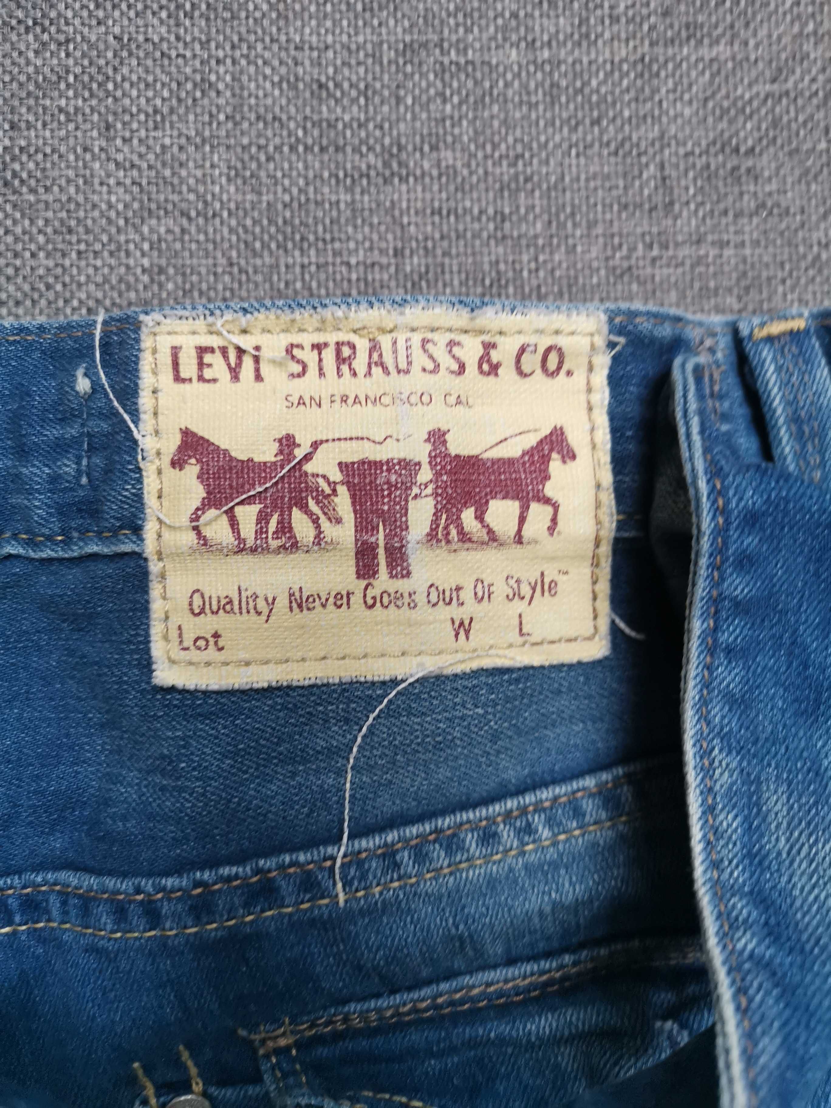Spodenki Spodnie Jeansowe Jeansy Męskie Levi’s levis 503 rozmiar 28