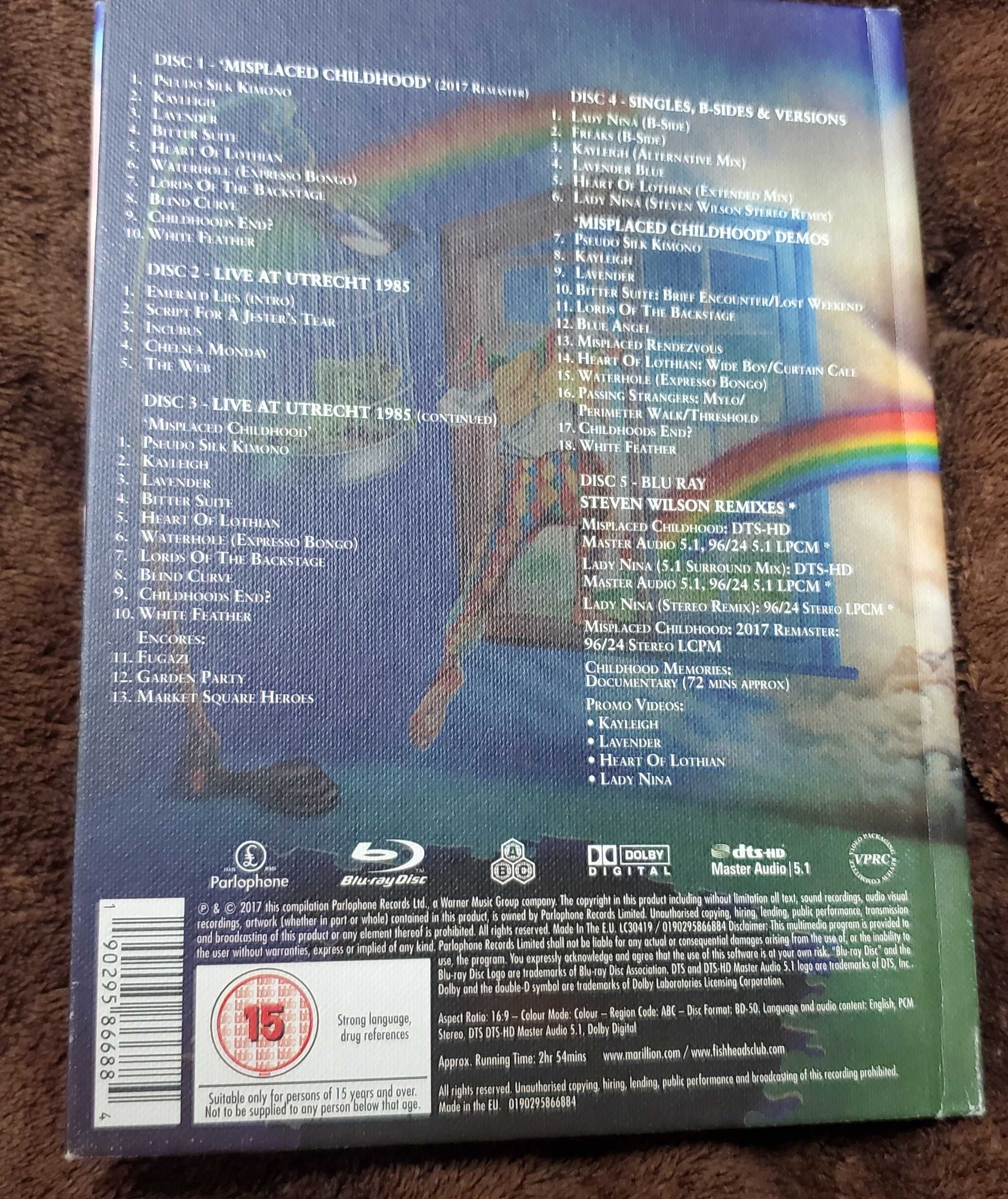 CD BOX BookSet do Marillion