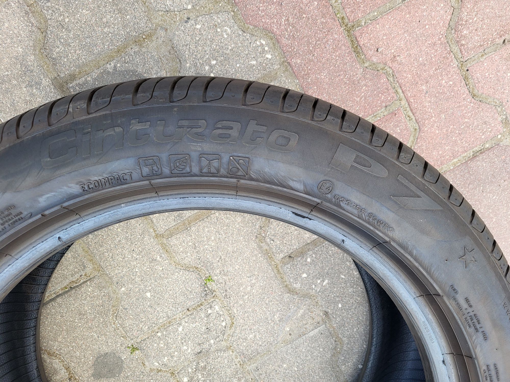 4szt Pirelli 225/50/17 RFT 7mm